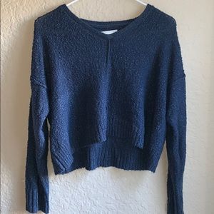 NWOT CROPPED COZY SWEATER